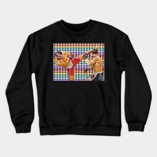 Vitor Finishes Bisping's Eye Crewneck Sweatshirt